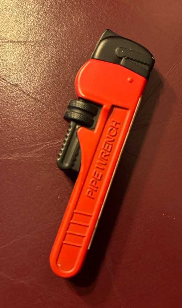 Novelty Pipe Wrench Butane Lighter