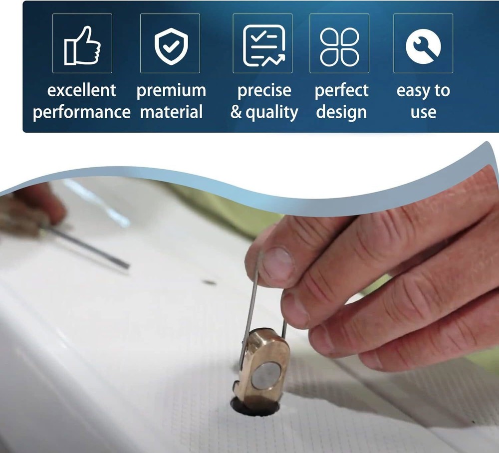 Installer Tool Fits Use with 1/2" Quick Release Fender Receiver Installation