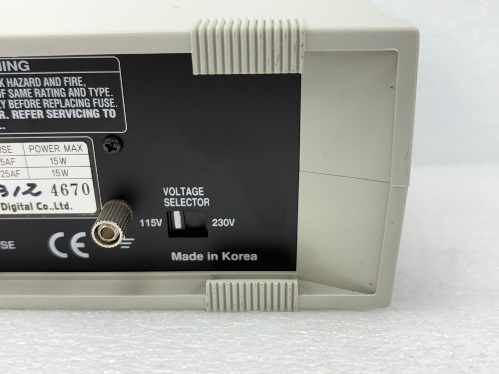 Pre Owned | EZ Digital FG-7002C Sweep/Function Generator - White w/ Power Cord