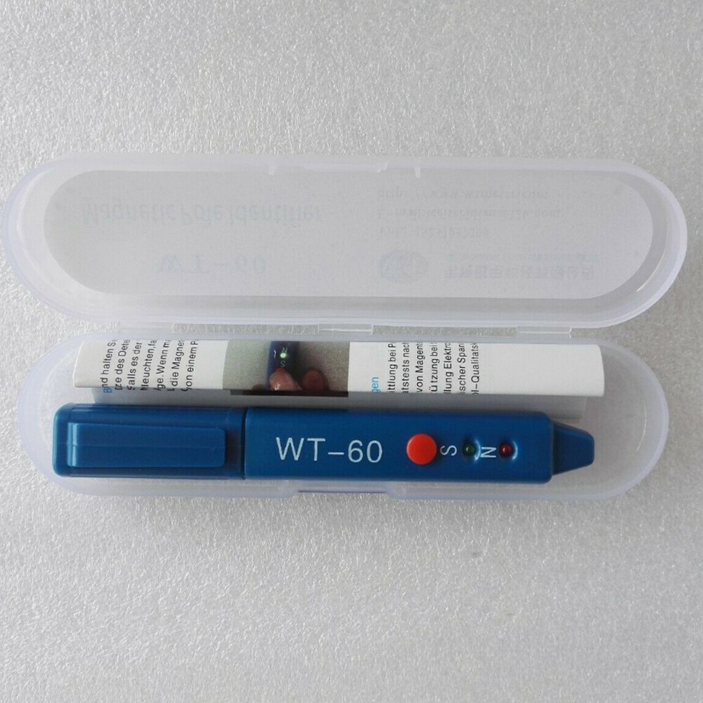 MAGNETIC POLE TESTER Detector North South Identifier Portable Ship General Tools