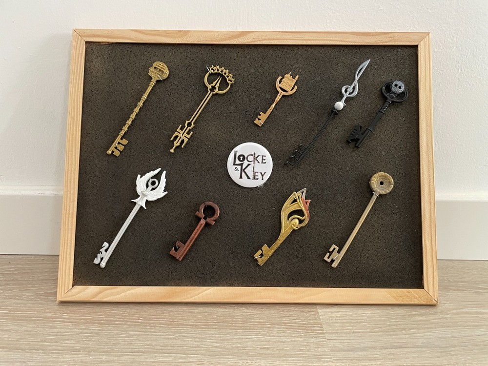 Locke & Key Framed Key Collection