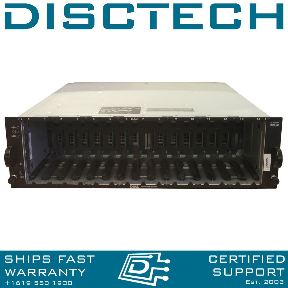 Dell Powervault MD3000i SAS SATA iSCSI Storage Array