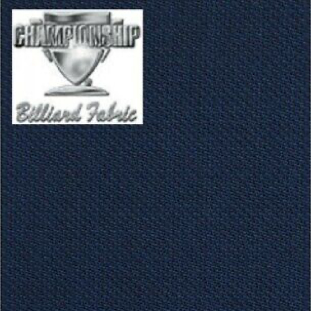 CHAMPIONSHIP COUTURE POOL TABLE CLOTH  7FT PIERRE (ROYAL BLUE)