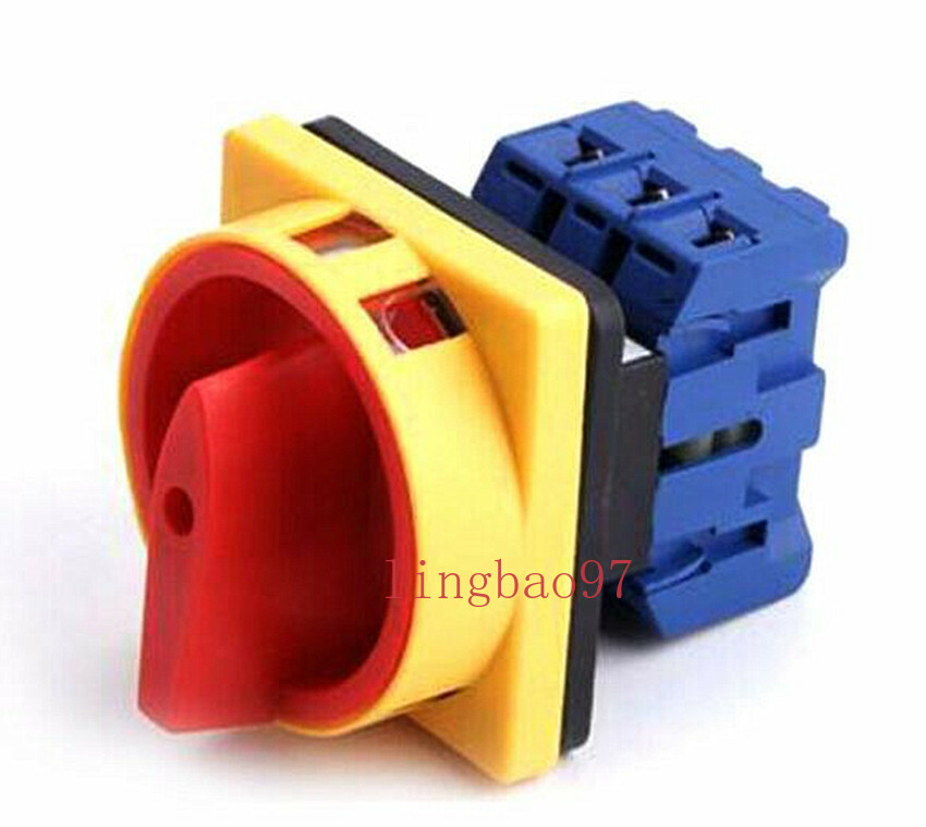 New LW30-25A Load Disconnect Switch Universal Conversion Main Control Rotation