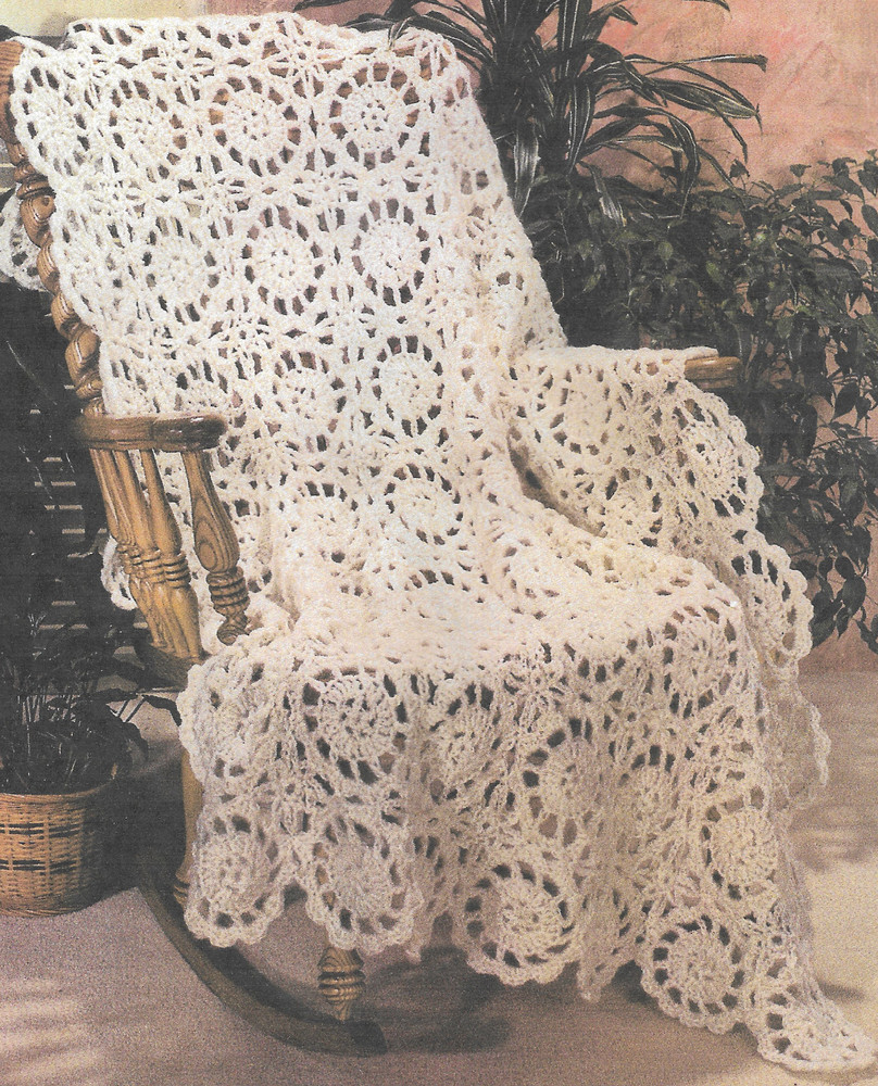 Sea Foam Afghan crochet pattern instructions