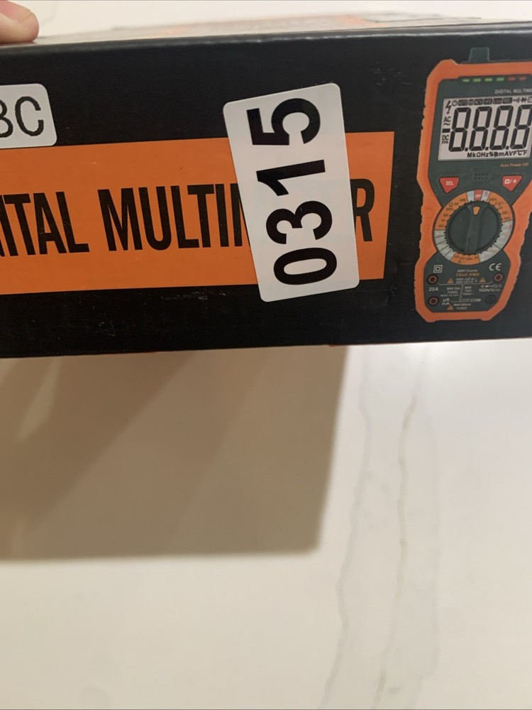 PM18C Digital Multimeter DC AC Voltage Current Tester Manual Range Backlight