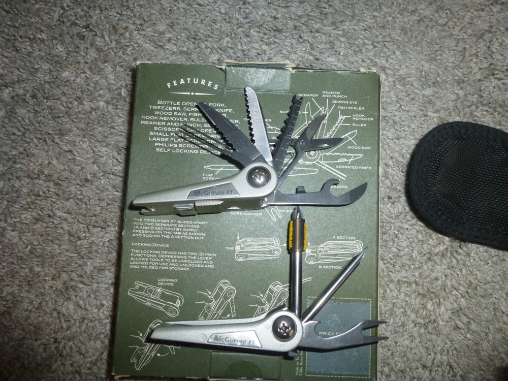 Eddie Bauer Topeak Mcguyver XT Tool Real Gear 16 SS Tools Multi Function