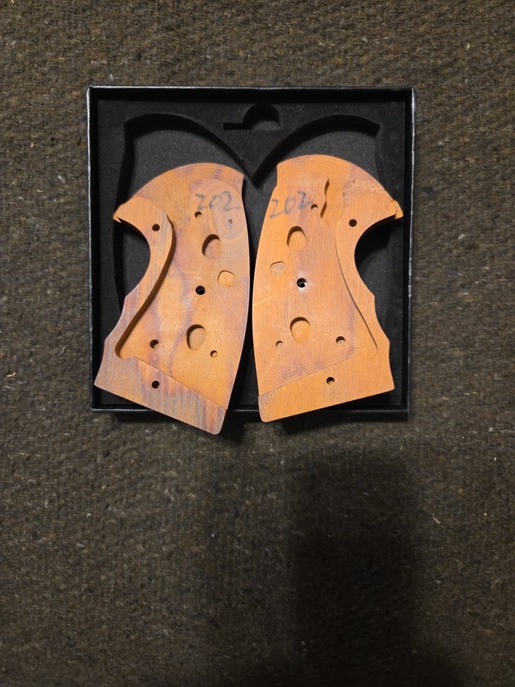 Premium Python Rosewood Laminate Wood Grips