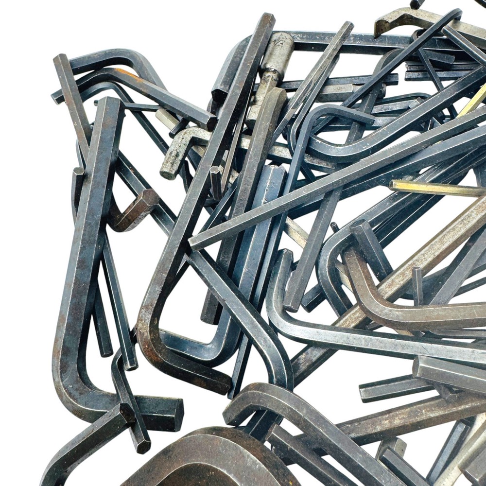 Lots of Assorted Unbranded L-Shaped Hex Key Set