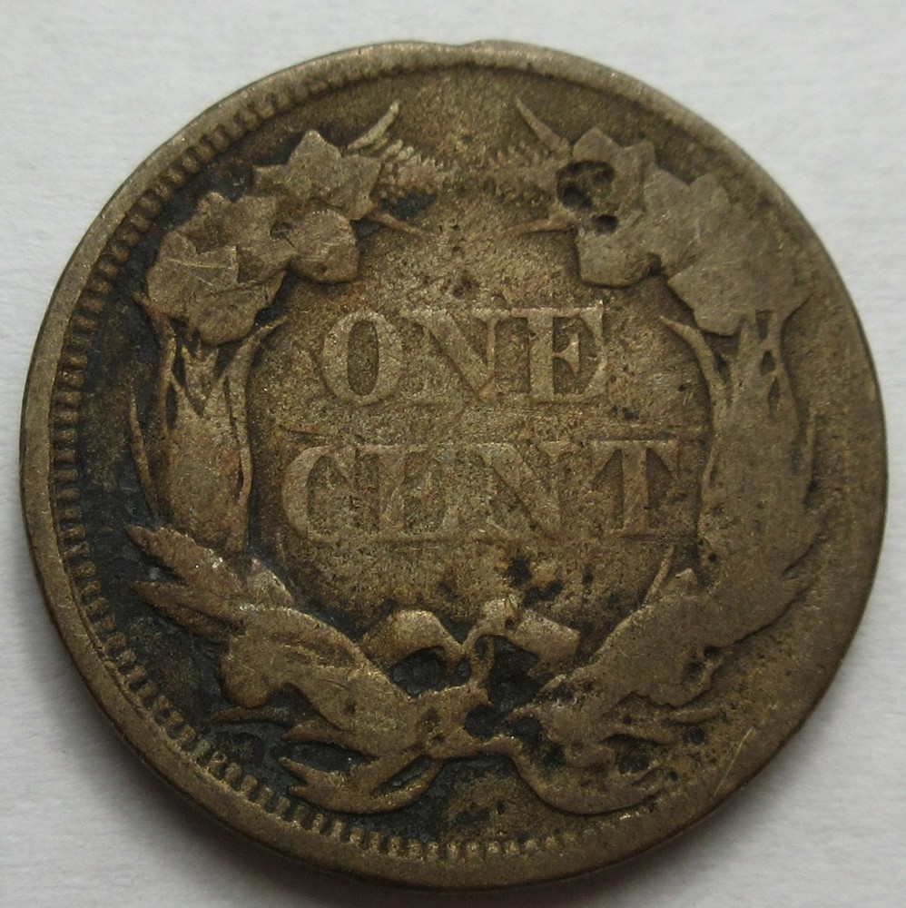1857 Flying Eagle One Cent (#25m)