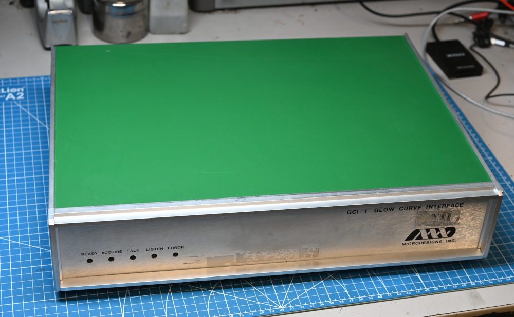Metal Project case w/power supply Gov Surplus