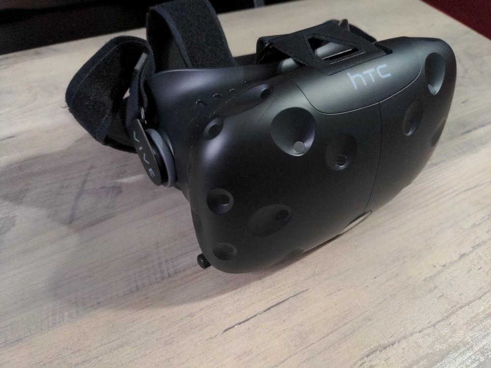 HTC Vive Virtual Reality VR Headset Only - No Cords - Headset Replacement ONLY