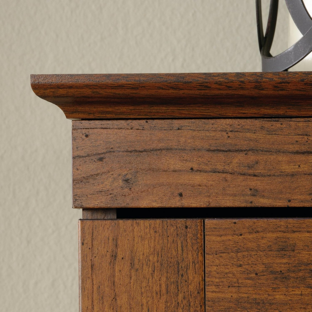 Carson Forge Armoire in Washington Cherry - Stylish Storage Solution