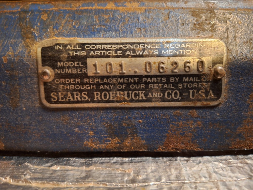 Vintage Craftsman Lathe Model 101.06260
