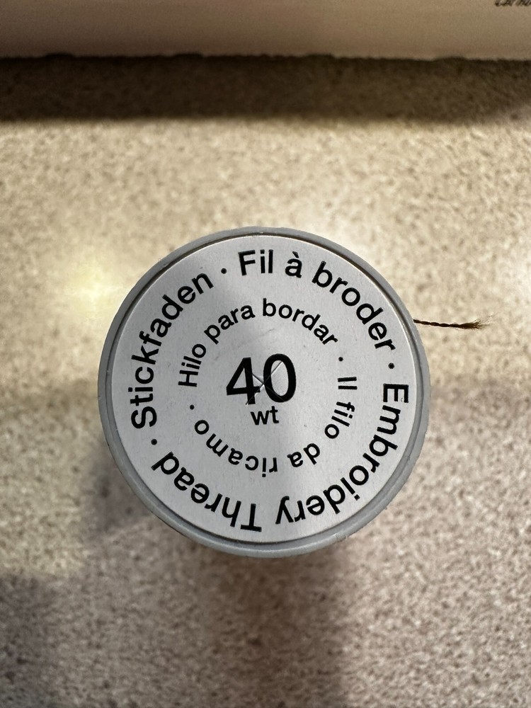 Gutermann Embroidery Thread 40wt Viscose Thread Spool 500M 547yds