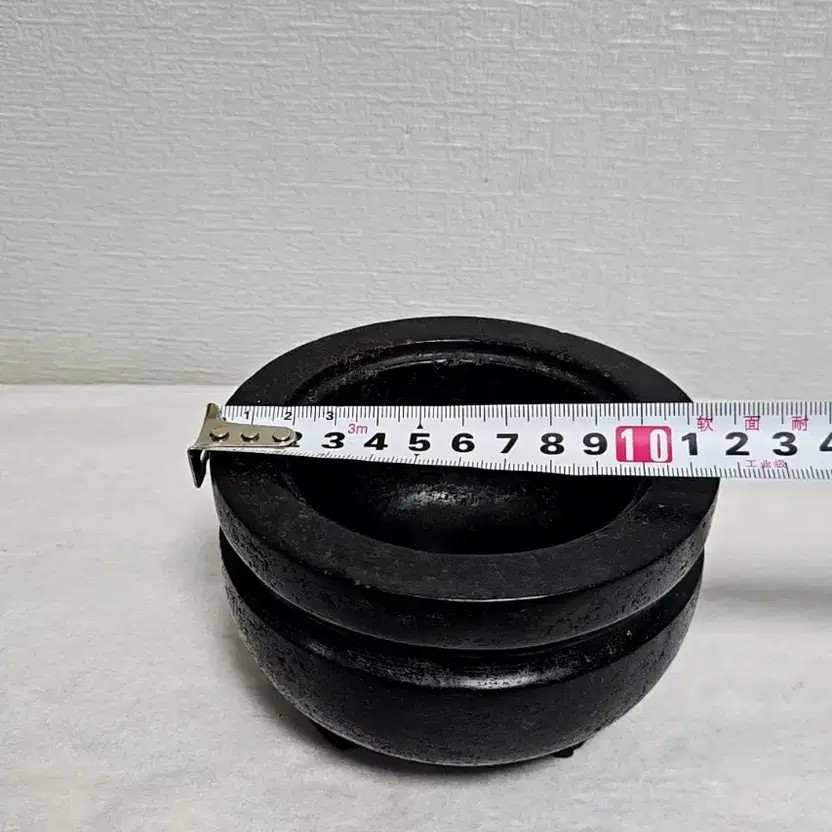 Vintage Soapstone Incense Burner with Tripod