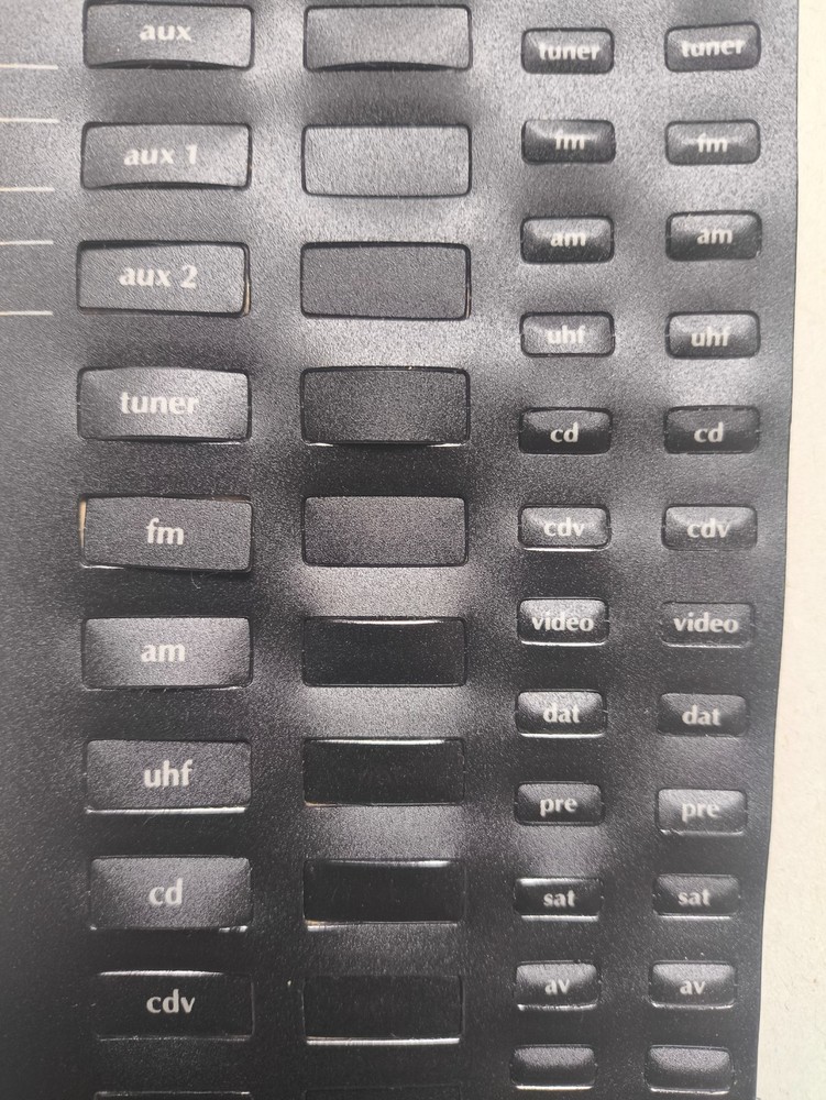 Naim input labels/stickers - Original