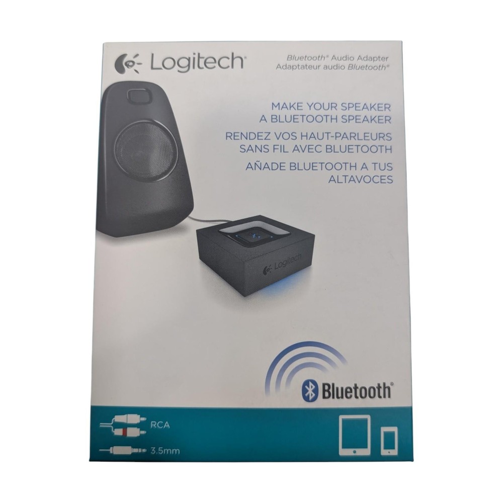 Brand New Logitech Bluetooth Wireless Audio Adapter Receiver