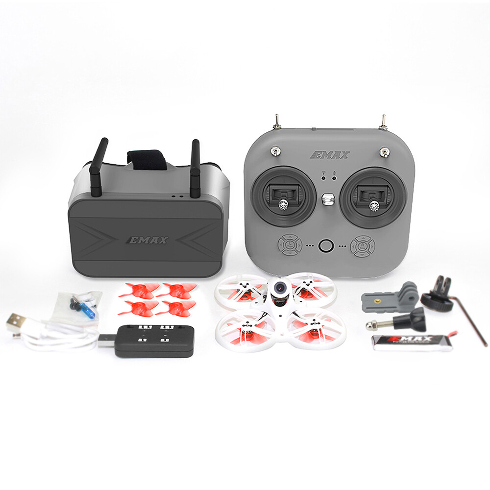 Emax Tinyhawk 3 III FPV Drone RTF Starter Racing Quadcopter Goggles Transmitter