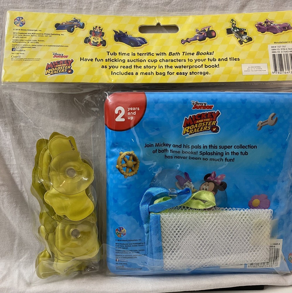 Mickey Mouse Bath Time Book Disney Junior Mickey