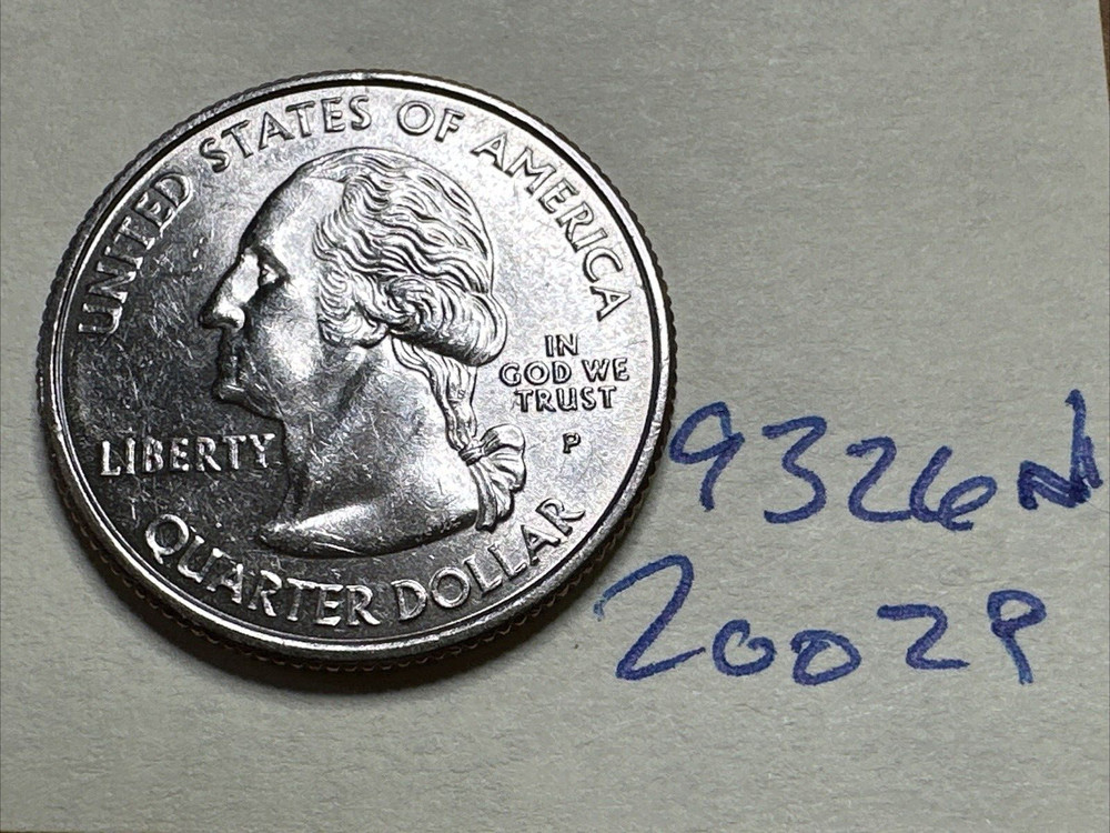 2002 P Ohio State Quarter Uncirculated 9326N