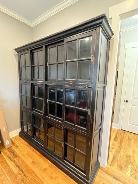 Bramble Co English Bookcase Black
