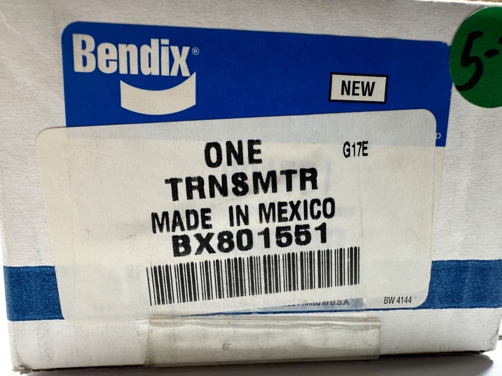 NEW BENDIX BX801551 WHEEL SPEED SENSOR 801551