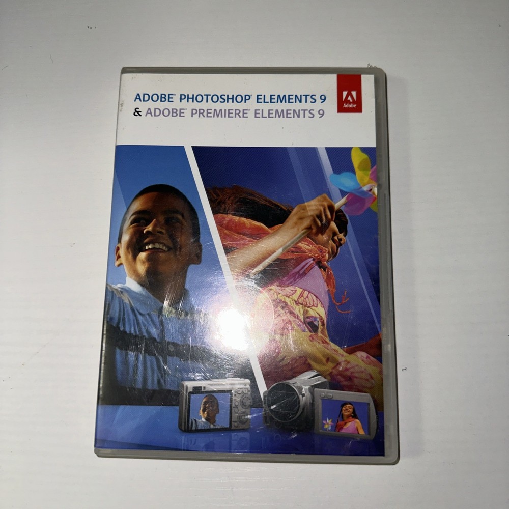 #Z21 - Adobe Photoshop Elements 9 with serial number Without 1 Disk