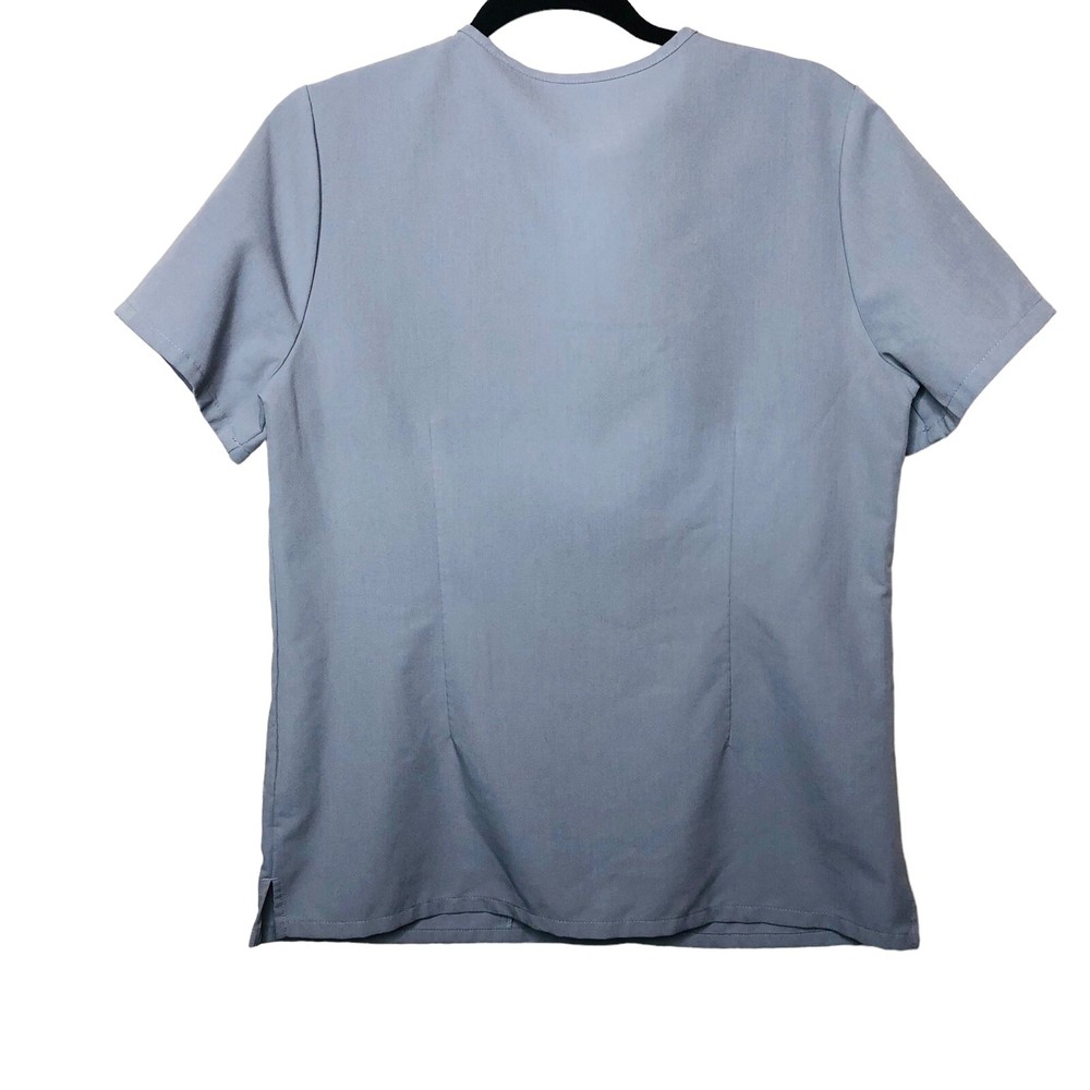 FIGS Technical Collection Casma Scrub Top Women’s Size Medium Gray Comfort