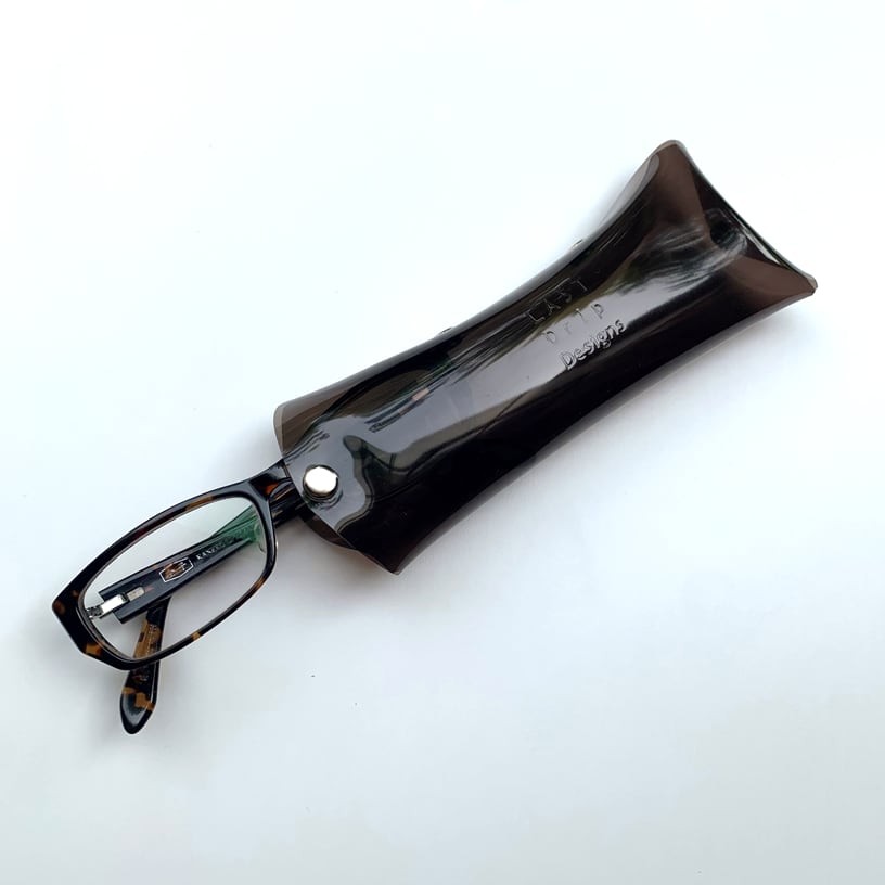 Clear Cube Glasses Case (11 Colors) Waterproof PVC