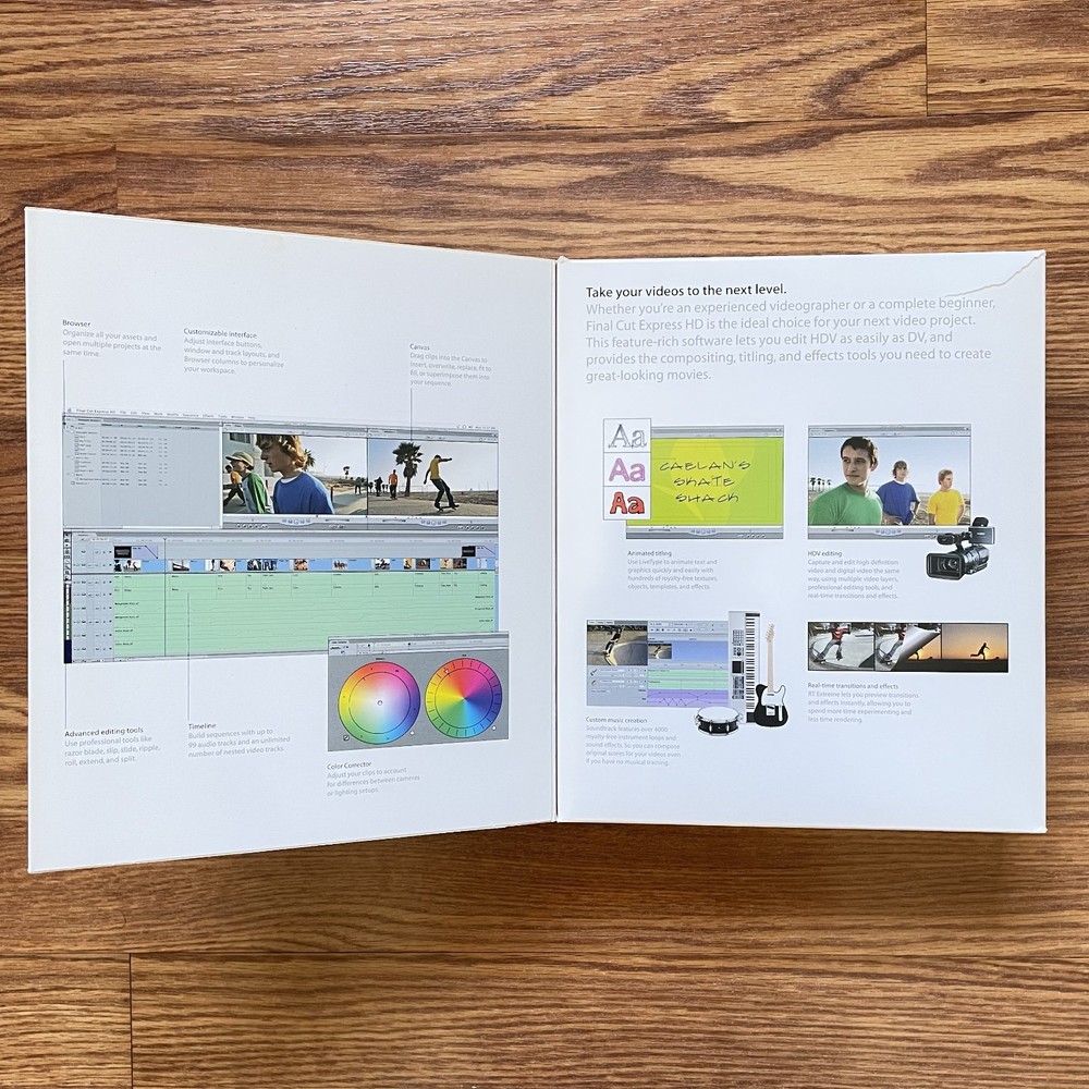 Apple Final Cut Express HD Media Set (Upgrade)