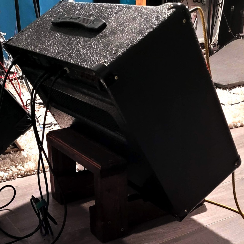 Amp Throne Stand - Tilt Back Angled Combo Amp Stand - Hand Made USA Custom