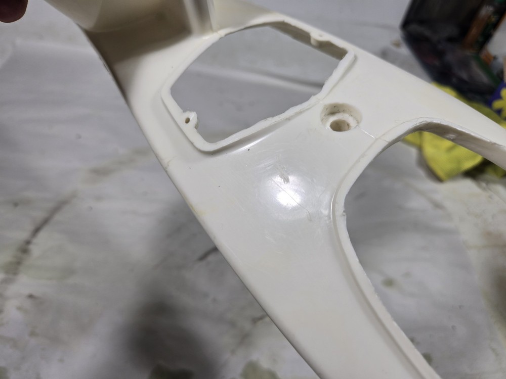 NOS Honda CA110 White Headlight Case, C110