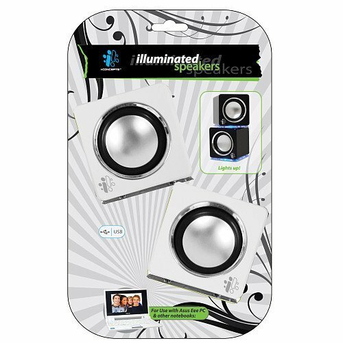 1pc iConcepts Cube Speakers - White