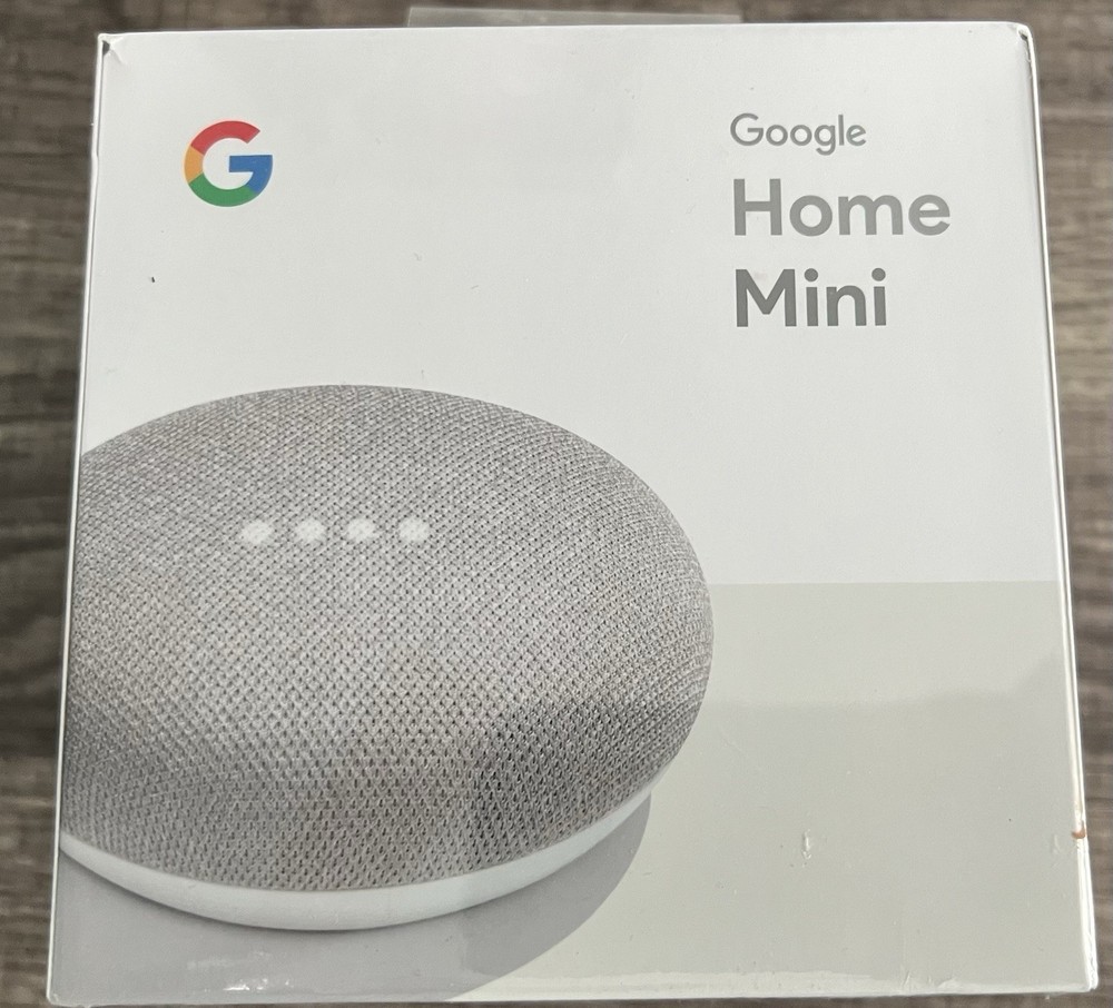 Google Home Mini Smart Speaker with Google Assistant - Chalk (GA00210-US)