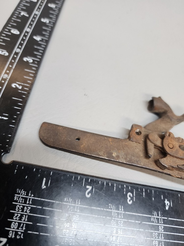 19th Percussion Lockplate Hammer Engraved Ornate a