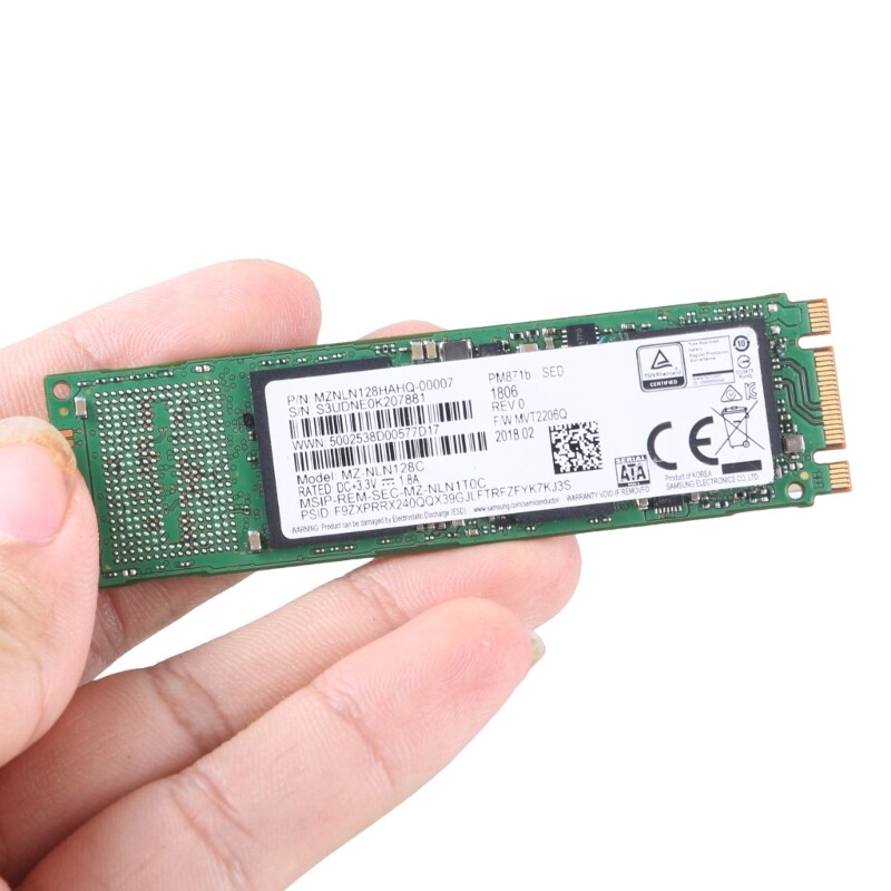 Industrial SSD 128GB NGFF M.2 Internal Hard Solid States PM871
