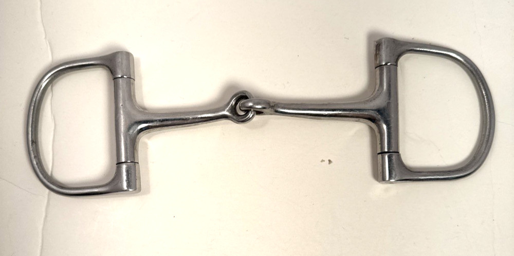 5” D Ring Snaffle Plain Mouthpiece