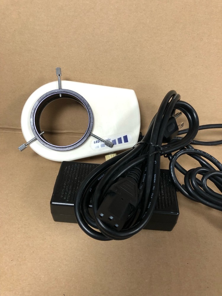 Micro-Lite LV2000 LED Microscope Ring Illuminator, ID: 2.35" (TESTED)
