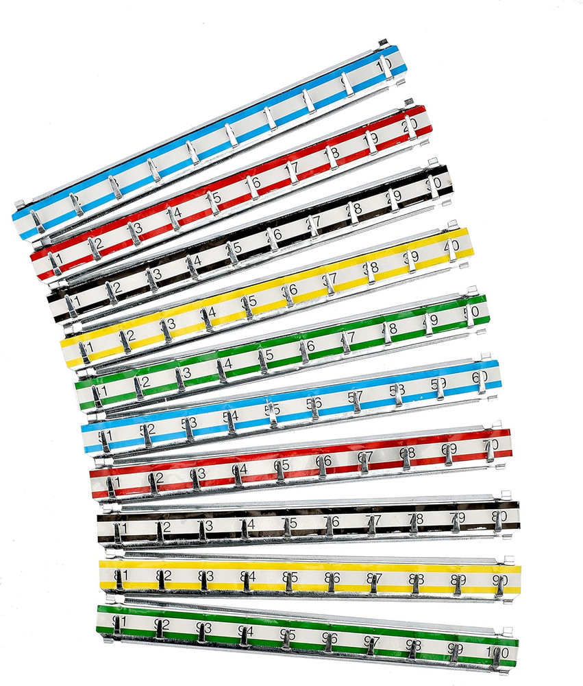 Durable Wall-Mounted Key Storage Cabinet with Combination Lock & Organizer