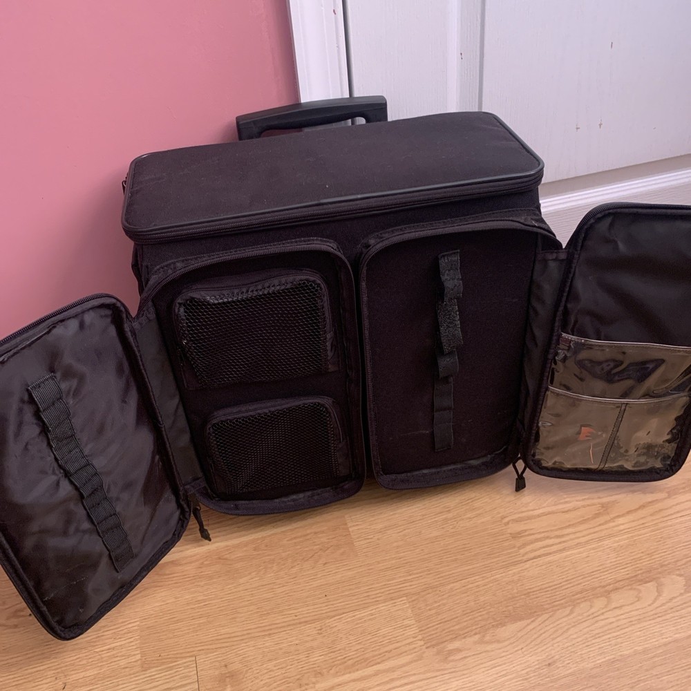 Generations Petite Cropper Scrapbooking Rolling Organizer w/ Telescoping Handle