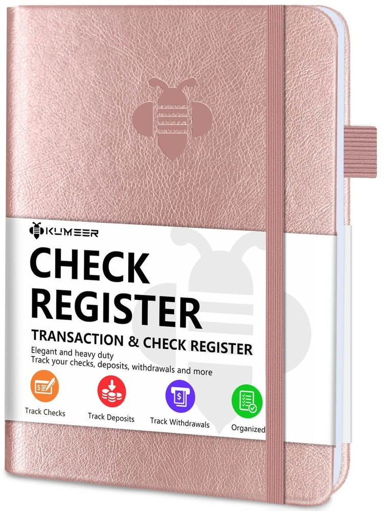 Check Register – Elegant Check Registers for Personal Checkbook with Check