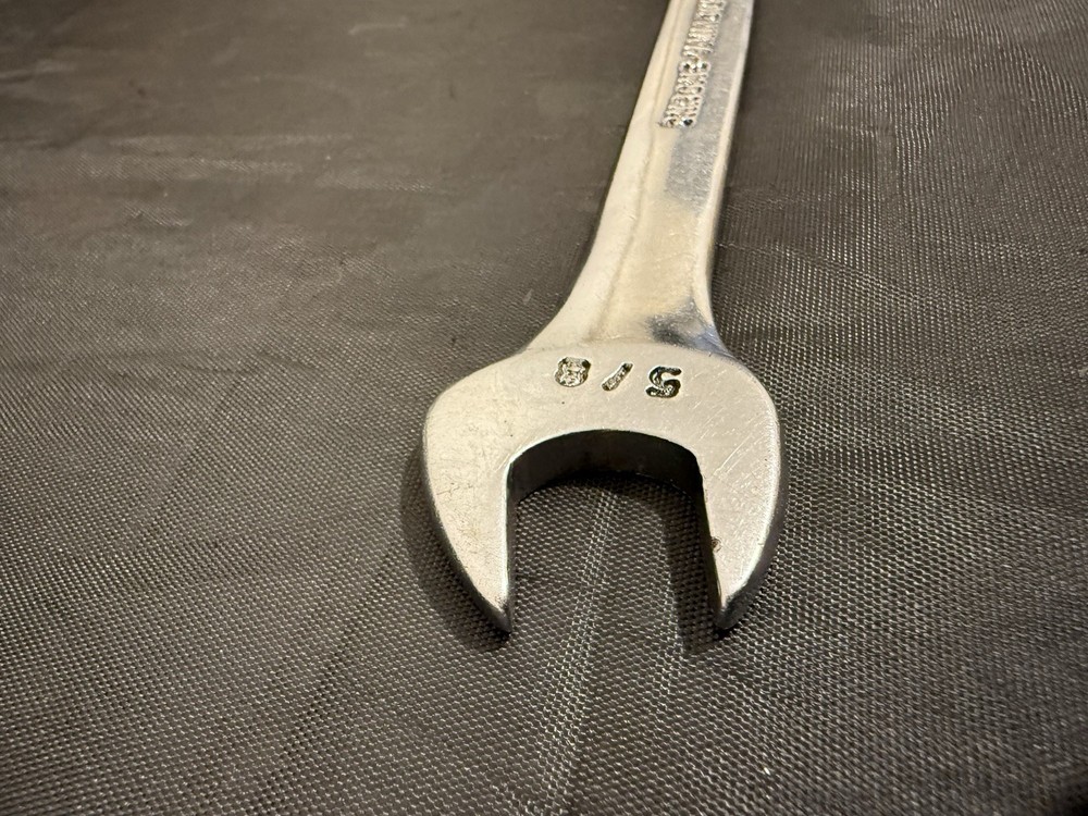 5/8 Inch Combination Spanner/Wrench - Chrome Vanadium