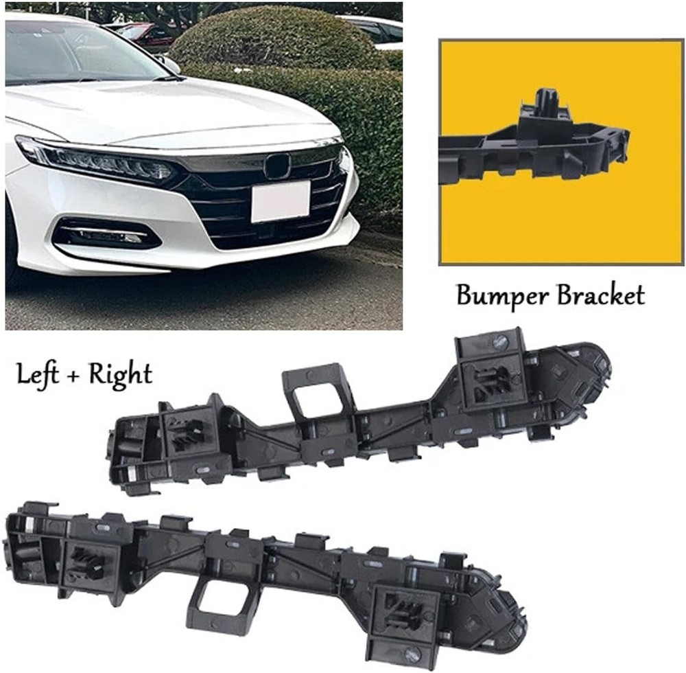Front Bumper Bracket Front Left Driver and Right Passenger Side Bumper Cover Bra