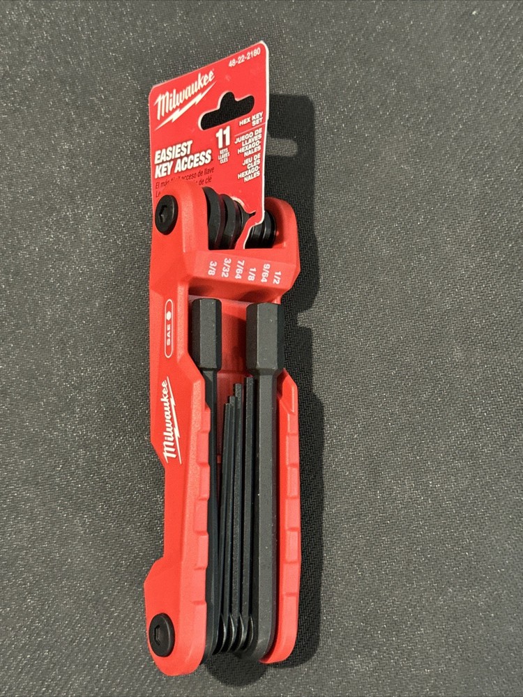Milwaukee SAE Hex Key Set 48-22-2180