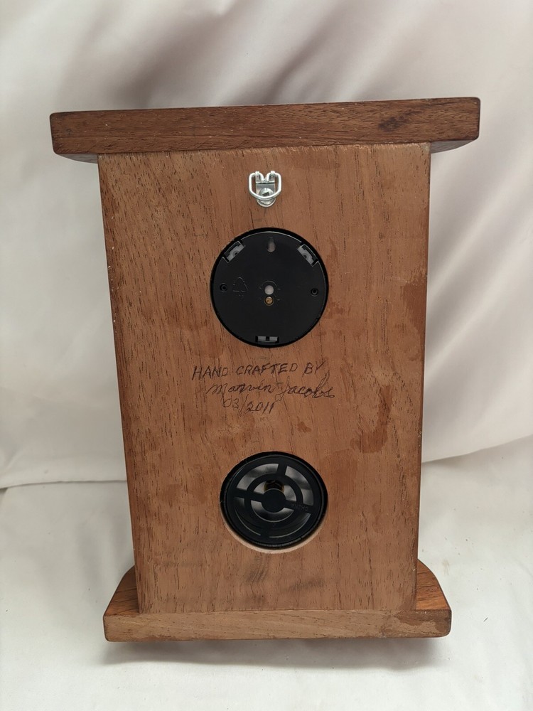 Vintage 2011 Hand Crafted Barometer, Thermometer Wall Hanging
