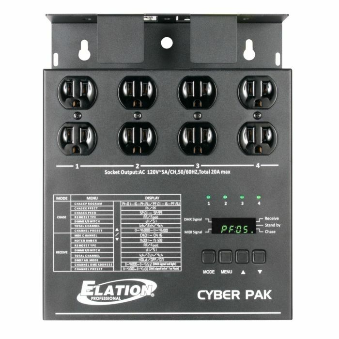 Elation CYBER-PACK 4-Channel Dimmer or Relay Pack