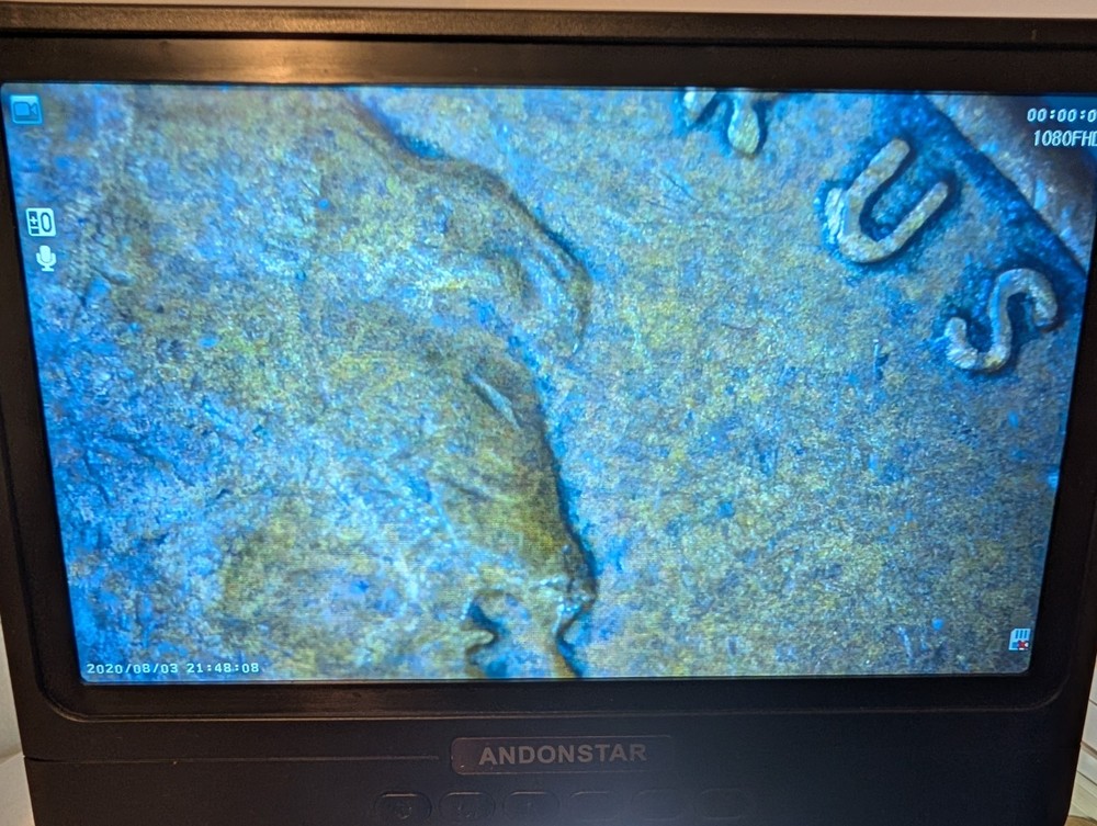 1957 D Wheat Penny Error