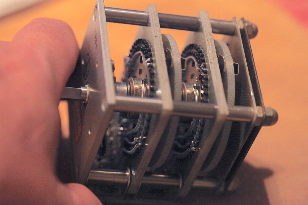 Langevin Open-Frame Multi-position Rotary Step-Switch