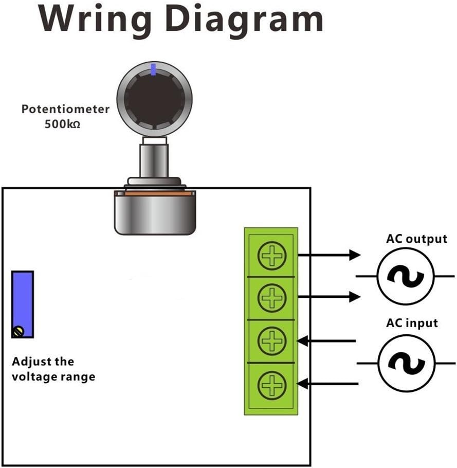 2000W Adjustable PWM Speed Controller - Voltage Regulator 50-220V (LCD Display)